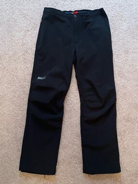 Swix Black Cross-Country Ski Pants Womens Size L Winter Active Water Resistant